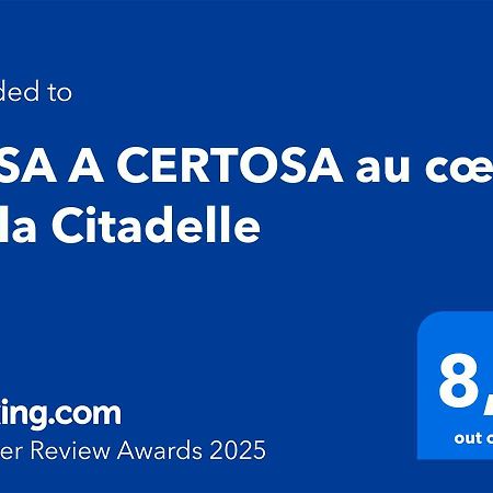 Casa A Certosa Au Coeur De La Citadelle Apartment Bastia  Bagian luar foto